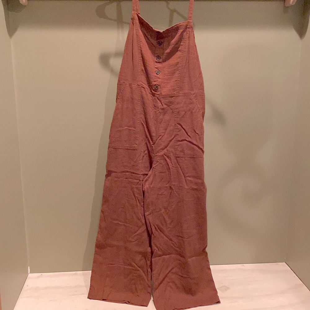 Jumper with Pockets (Burnt Orange)